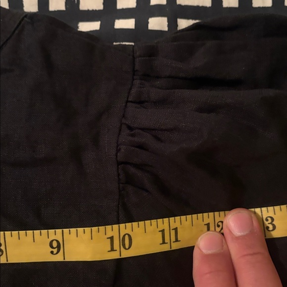 Lanhtropy Bubble Mao Neck Balloon Sleeve Shirt, Black Size M - Picture 14 of 14